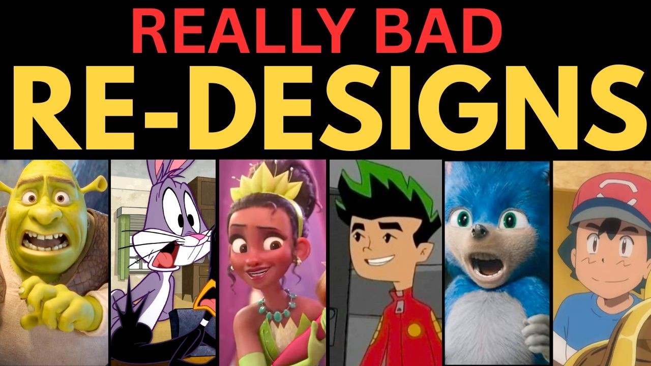 How to NOT re-design a character