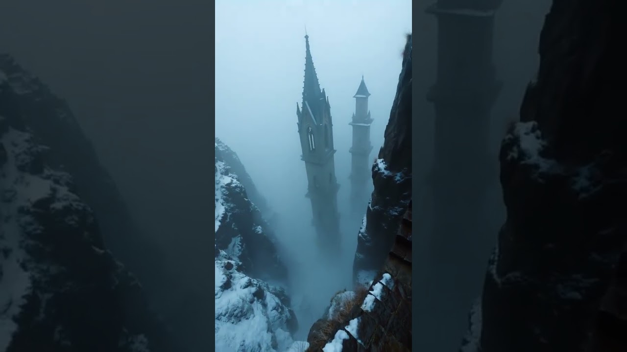 Enter the Dark Realm: A Glimpse Into Gothic Fantasy Worlds&rdquo; #castleruin #shorts#trending #viralvideo