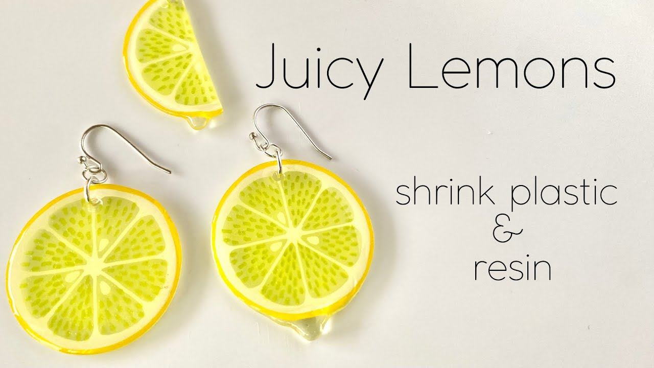 JUICY DRIPPING LEMONS| Shrink Plastic & Resin