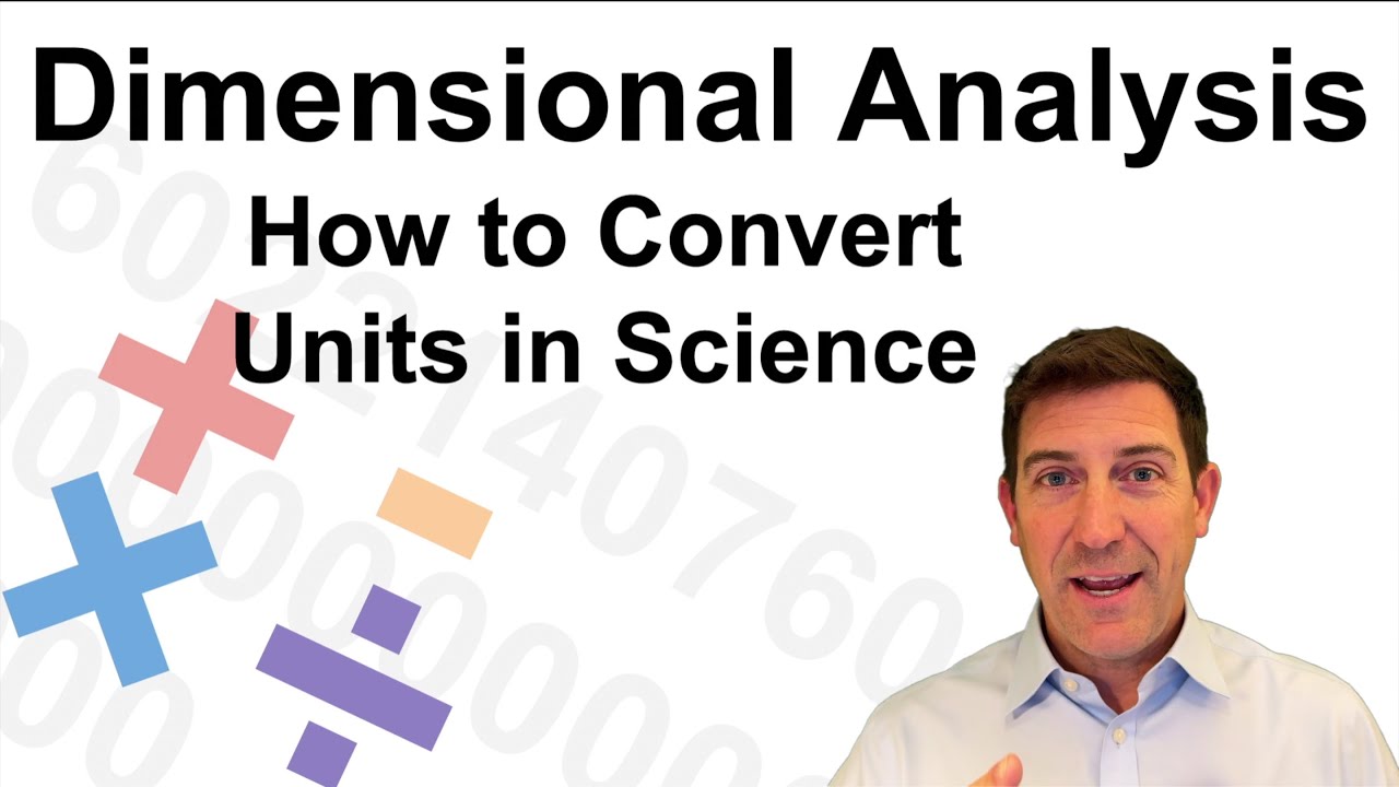 Dimensional Analysis - How to Convert Units in Science