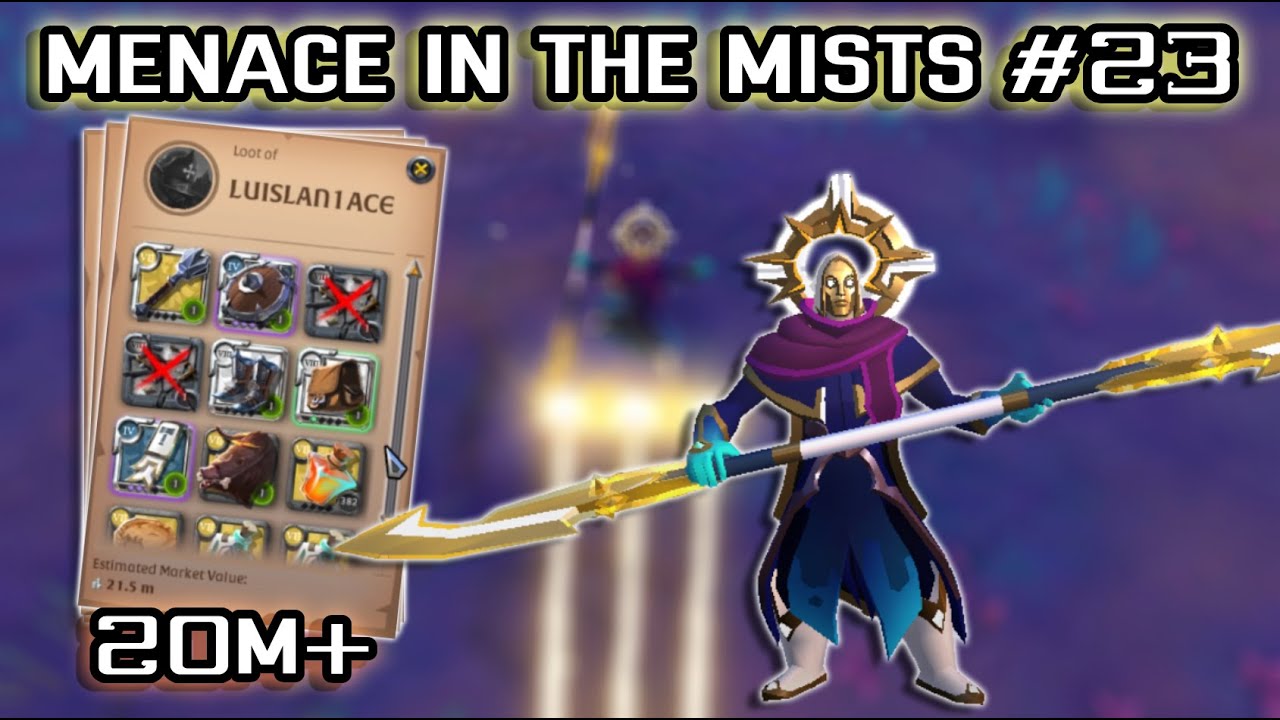 Menace in the mists #23| Doublebladed | Only 8.3 kills | Mammoth Giveaway | Albion Online