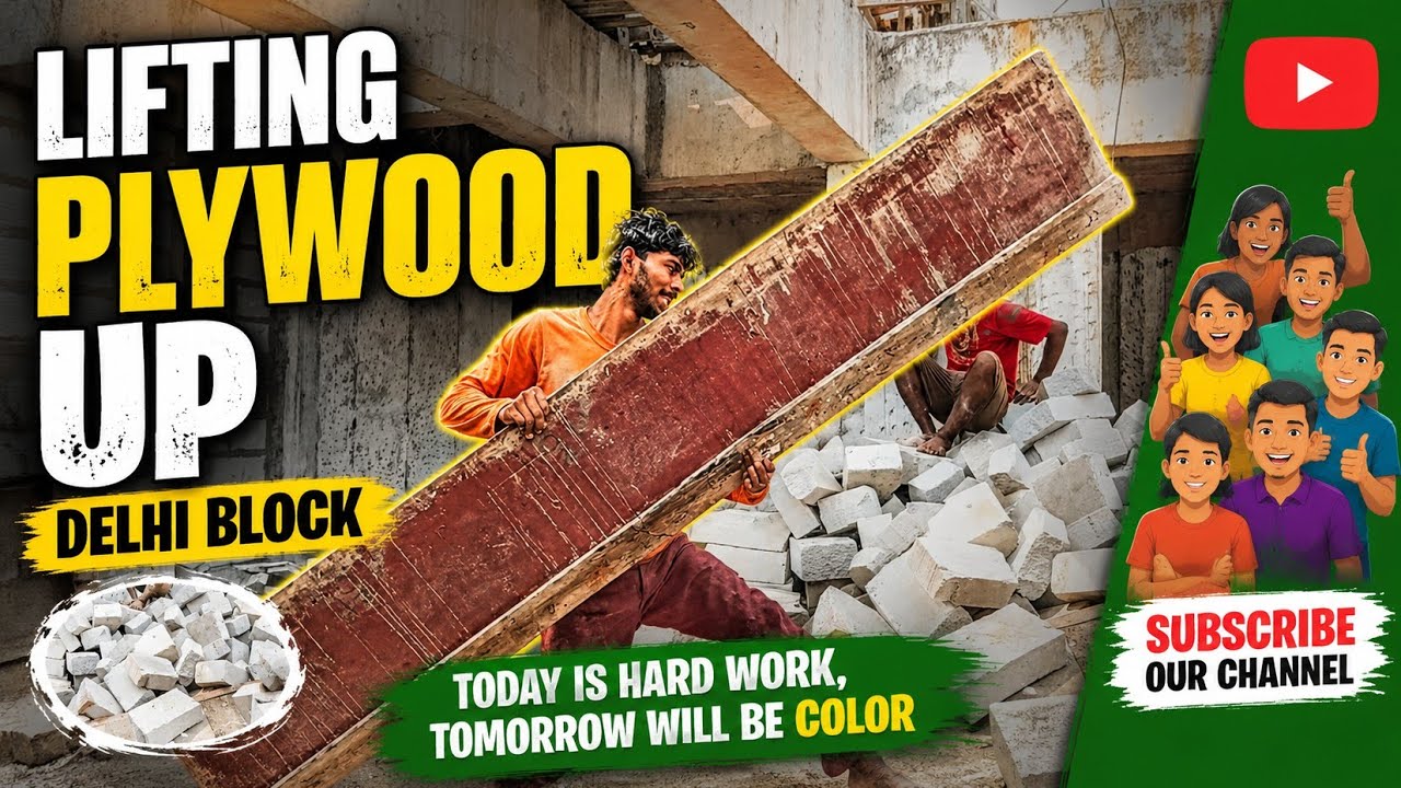 Mumbai Labor Life, Construction Worker Vlog, Mazdoor ki zindagi, Mumbai Vlog, Hard