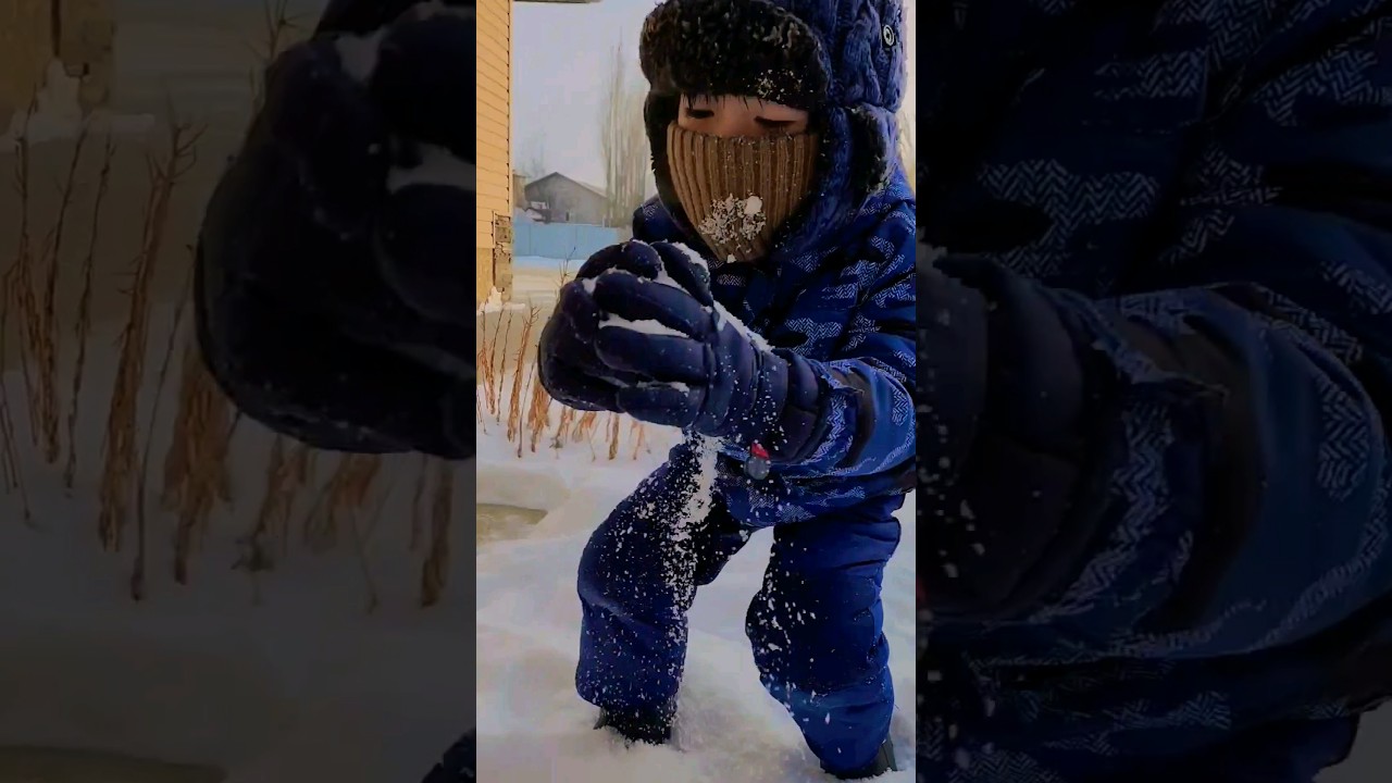 Funtime in the snow❄️ #winterfun #winter #Canada #CarreonBabies #TeamCarreon