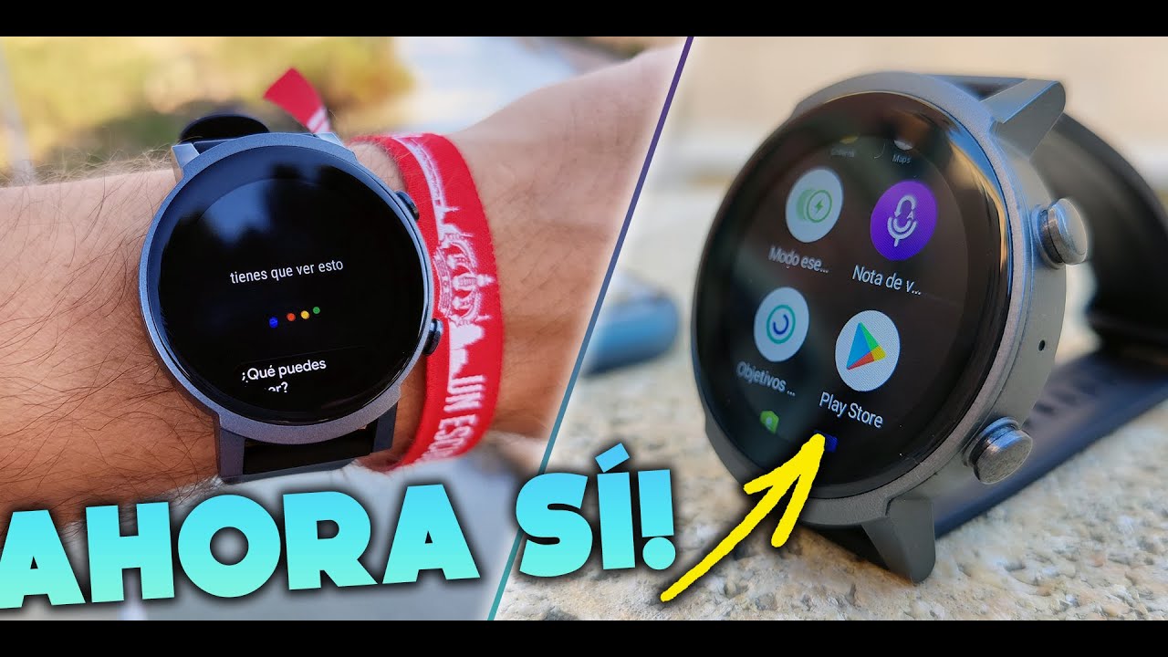 POR FIN algo SIMILAR al APPLE WATCH para ANDROID y con WEAR OS | Ticwatch E3