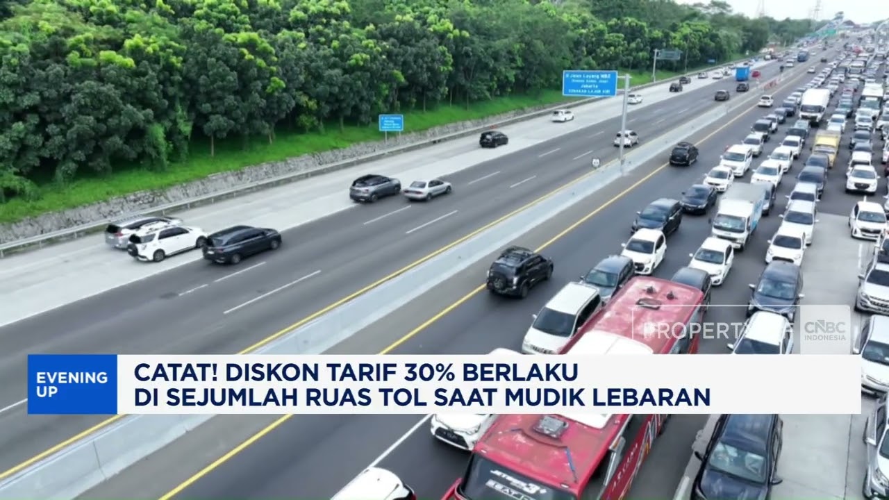 Catat! Diskon Tarif 30 % Berlaku di Sejumlah Ruas Tol Saat Mudik Lebaran