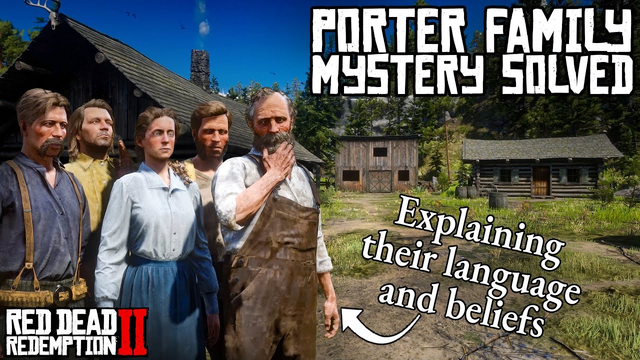 Тайна семьи Портер раскрыта и объяснена (Red Dead Redemption 2)