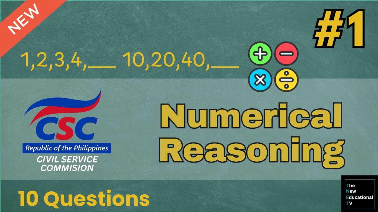 Civil Service Exam Reviewer 2025 | Numerical Reasoning #1 | Math