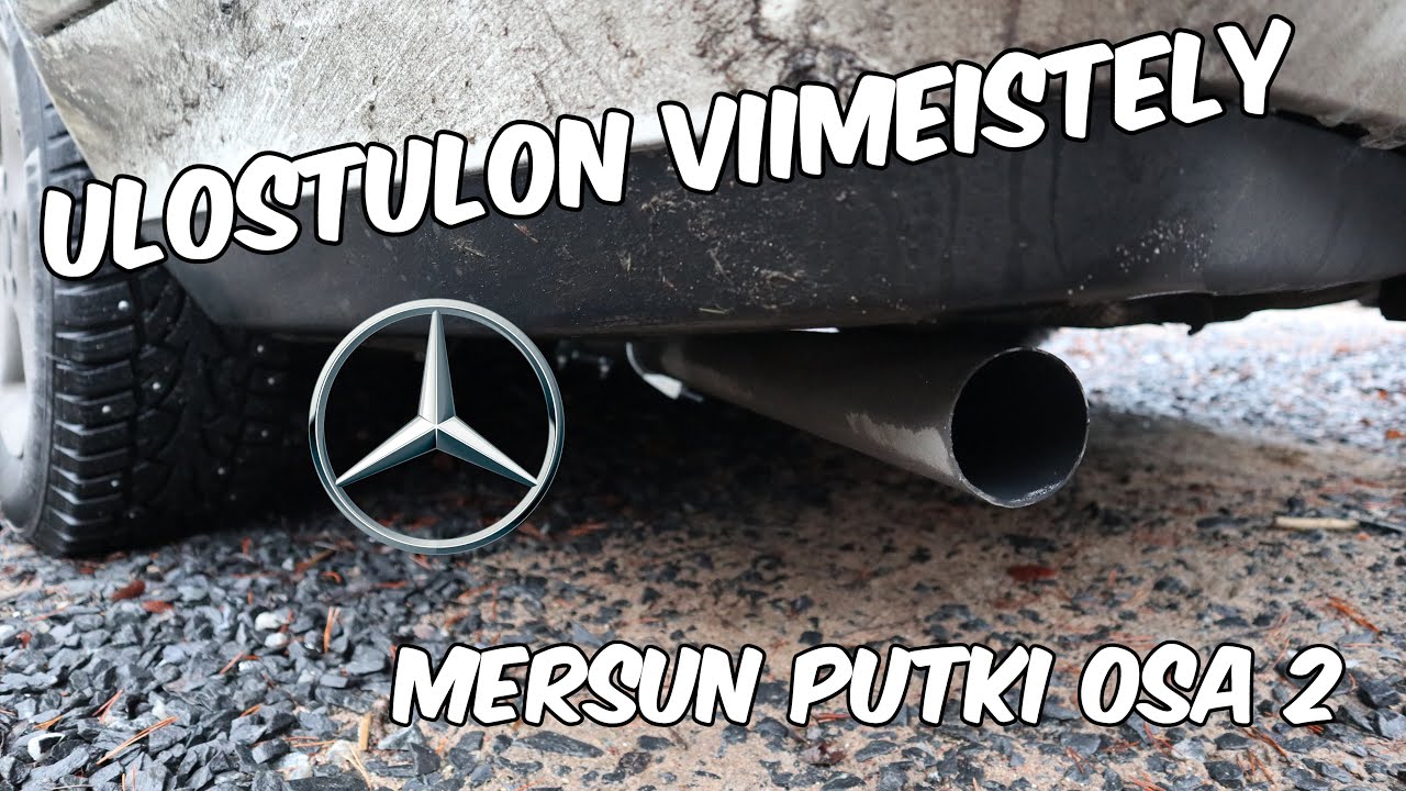 Ulostulon Viimeistely | Mersun Putki Osa 2