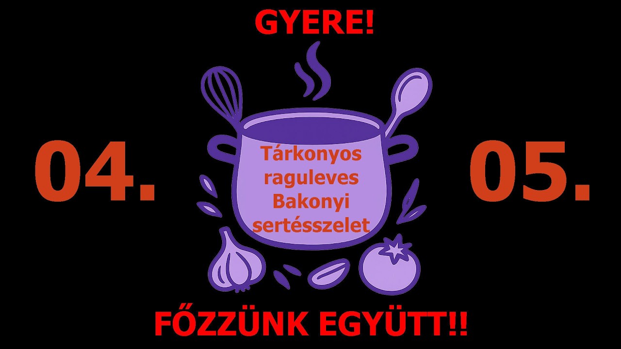 Gyere főzz&uuml;nk egy&uuml;tt! - Tipikusan NEM h&uacute;sv&eacute;ti men&uuml;