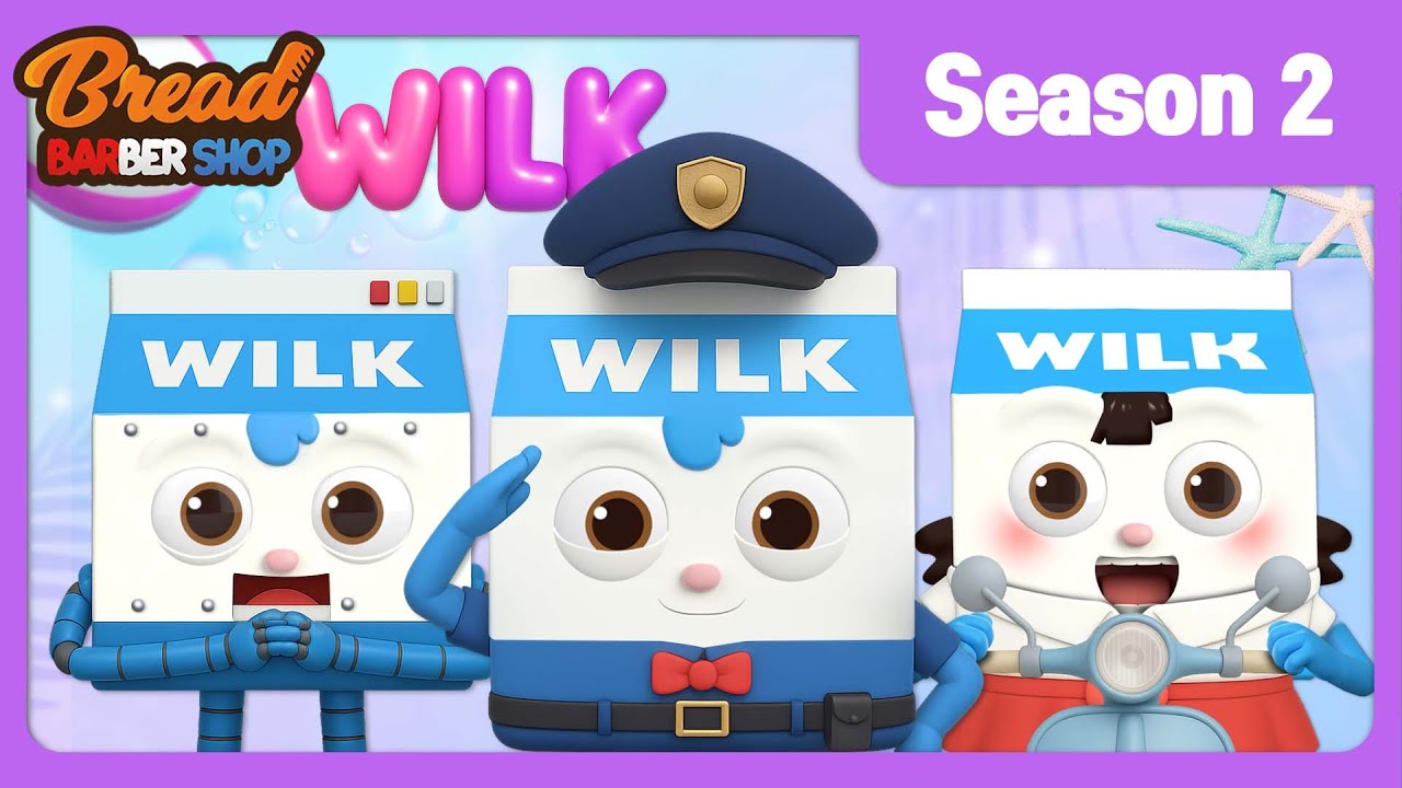 BreadBarbershop | It's Wilk Day! Part 2 | english /animation/dessert