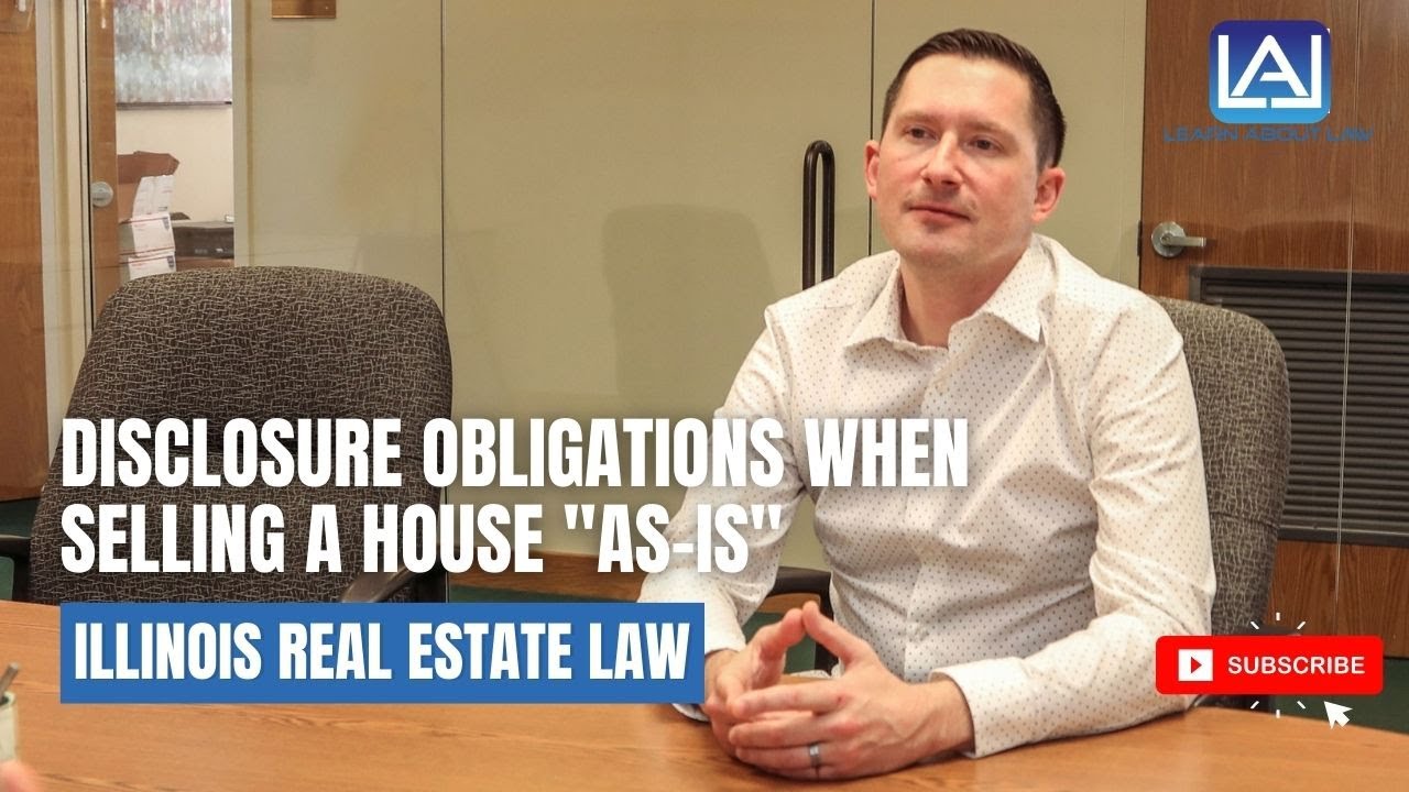 Disclosure Obligations When Selling a House 