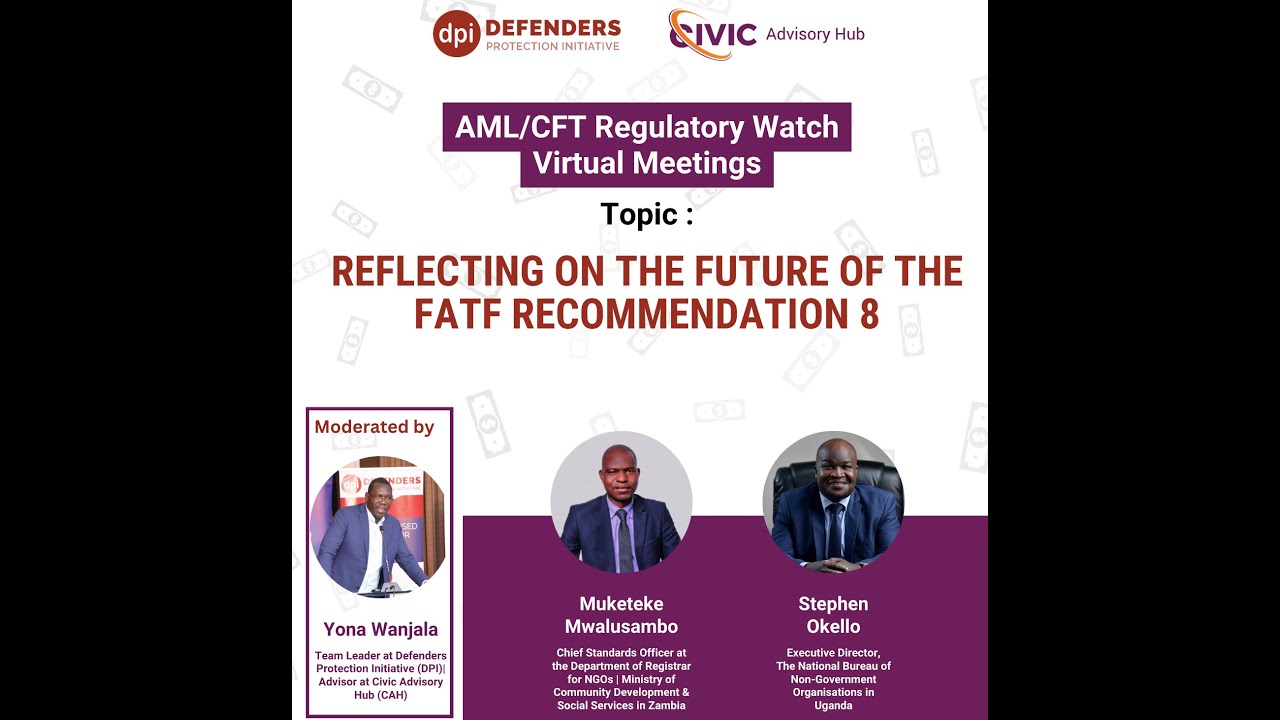 AMLCFT Regulatory Watch Meeting: Reflecting on the future of the FATF Recommendation 8