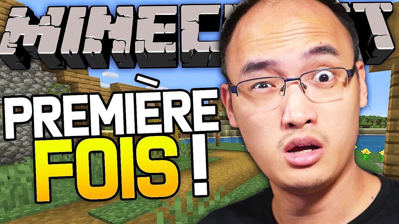 MA PREMIÈRE FOIS SUR MINECRAFT !