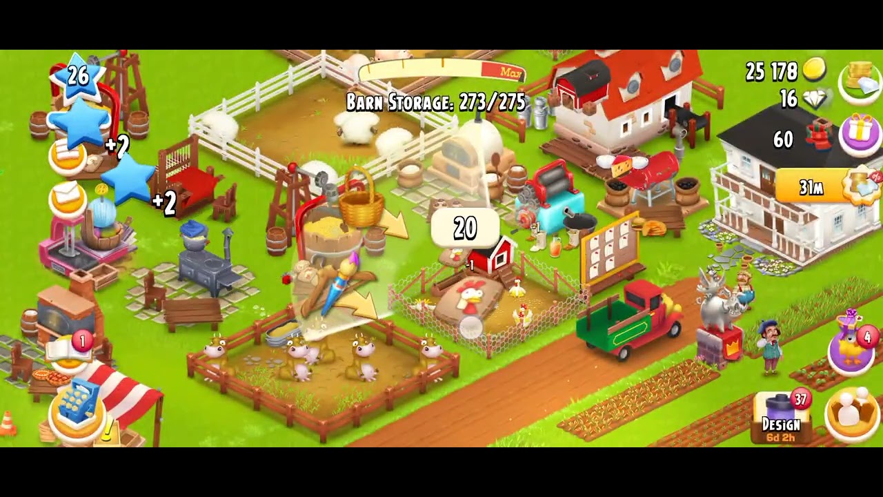HAY DAY GAME 40 Day 🎮🎯🎯 o