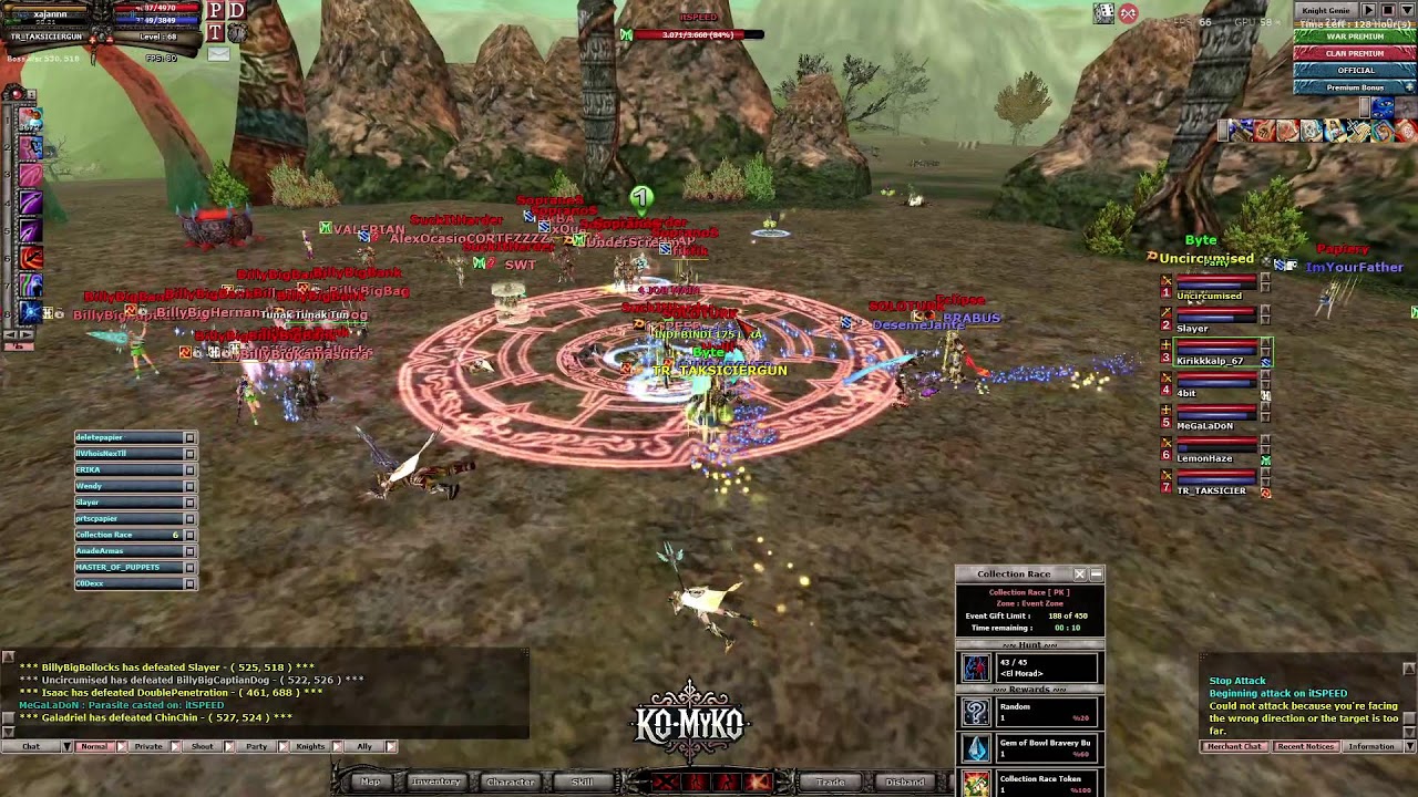 ⚔️ 👑 #KO-MYKO #SPONSORYAYINCI🔥 SteezoISBACK🔥 #knightonline #farm #pk  #pvpserver# 👑⚔️