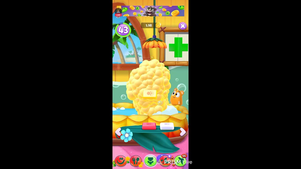 Tom's Funniest Reactions🤣😂 (My Talking Tom 2 Gameplay)usa stream 🇺🇸🇦🇺