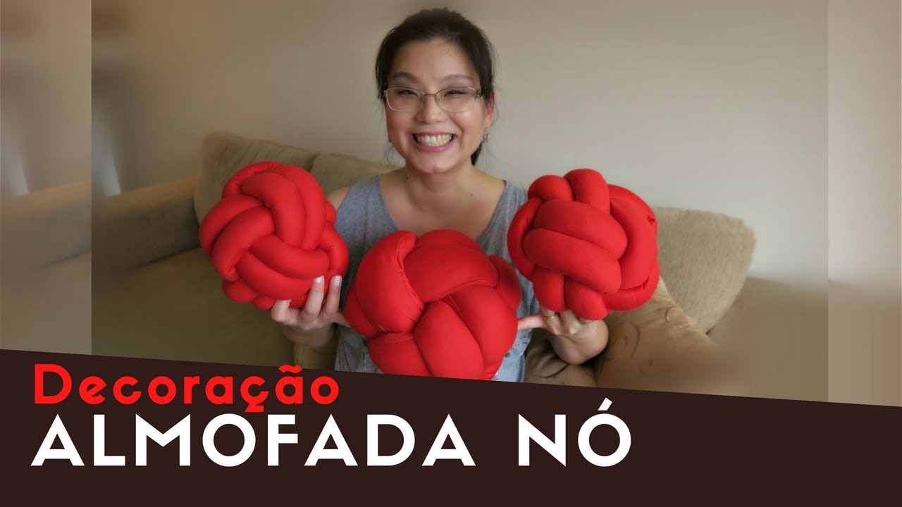 Almofada Nó - como fazer (Knot Pillow)