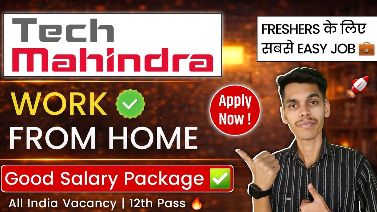 🛑 APPLY In Tech Mahindra Hiring 2026 | FRESHERS 🙎&zwj;♂️| Interview 💼 Tech Mahindra Hiring Full Process🚀