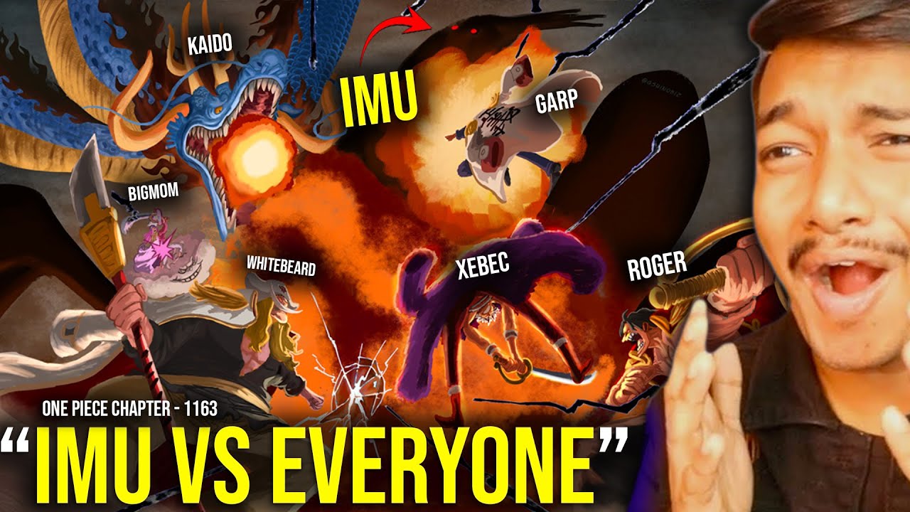 IMU vs EVERYONE IN GOD VALLEY!💀| Imu Domi Riversi Xebec | One Piece Chapter 1163 in Hindi