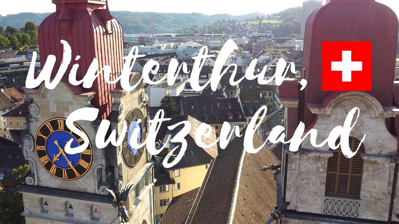 ⛪ Winterthur, Switzerland Drone Flight Video | Motivational Music | World from Above