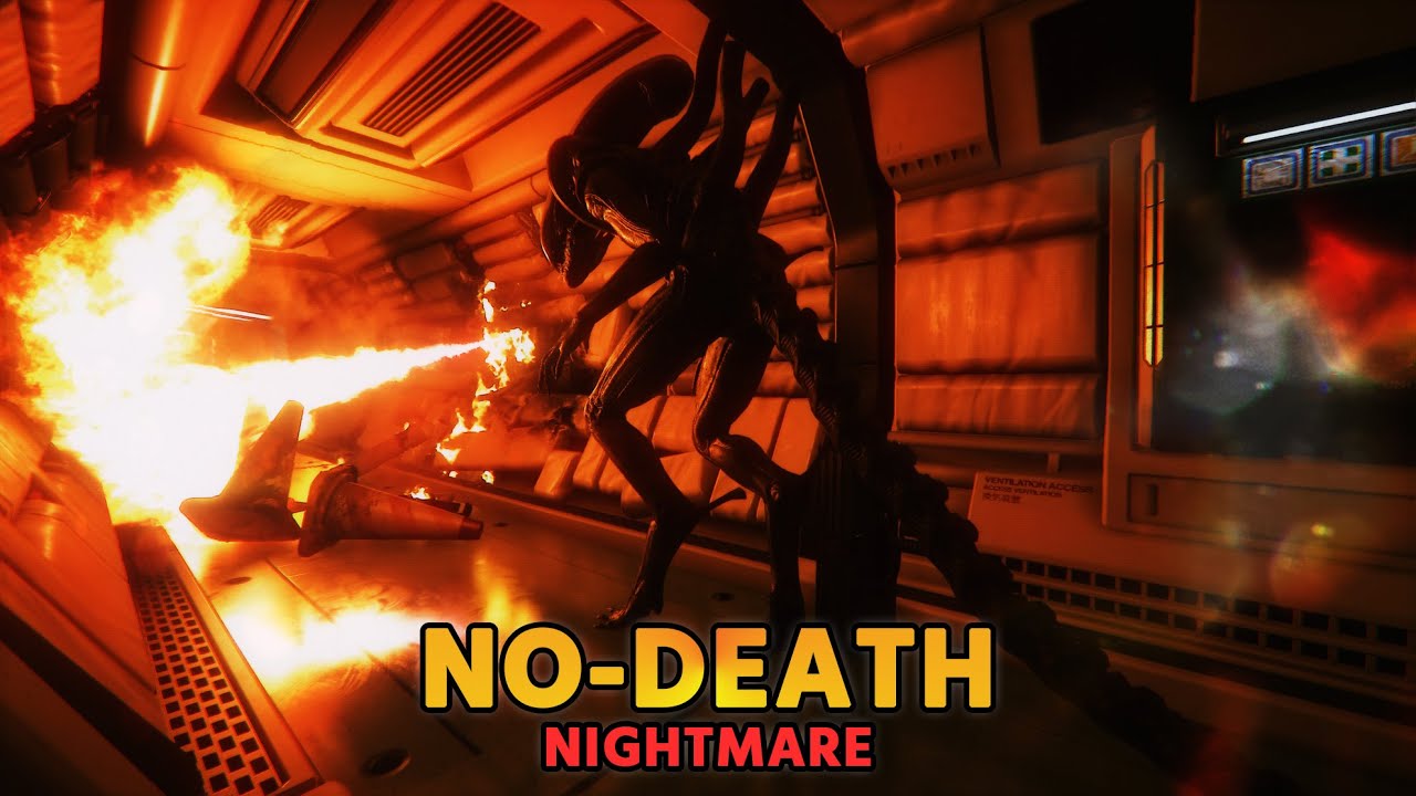 NIGHTMARE Speedrun (No Major Glitches) | 2h44m47s | Alien: Isolation | One Shot