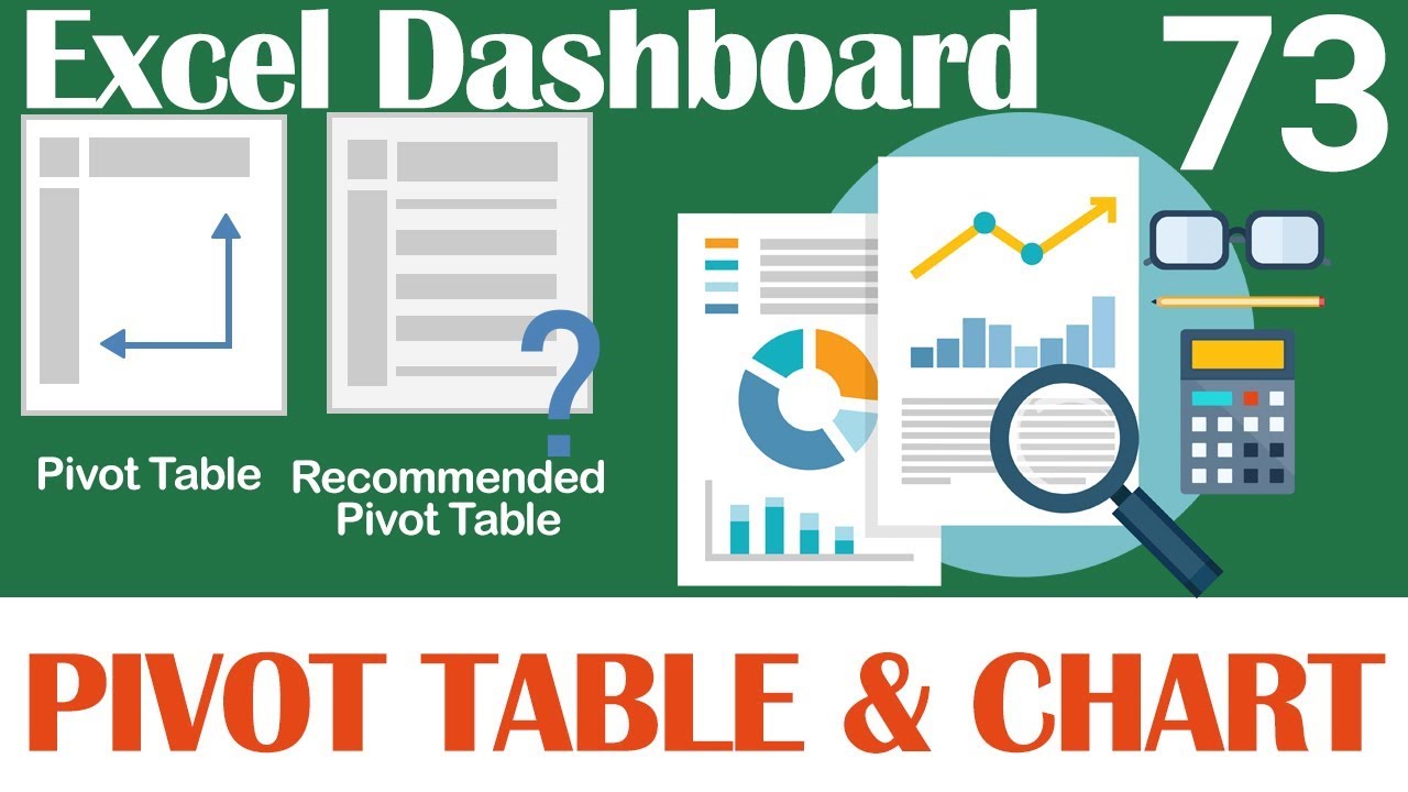 Dynamic Dashboard using Excel Pivot Chart And Pivot Table in Tamil