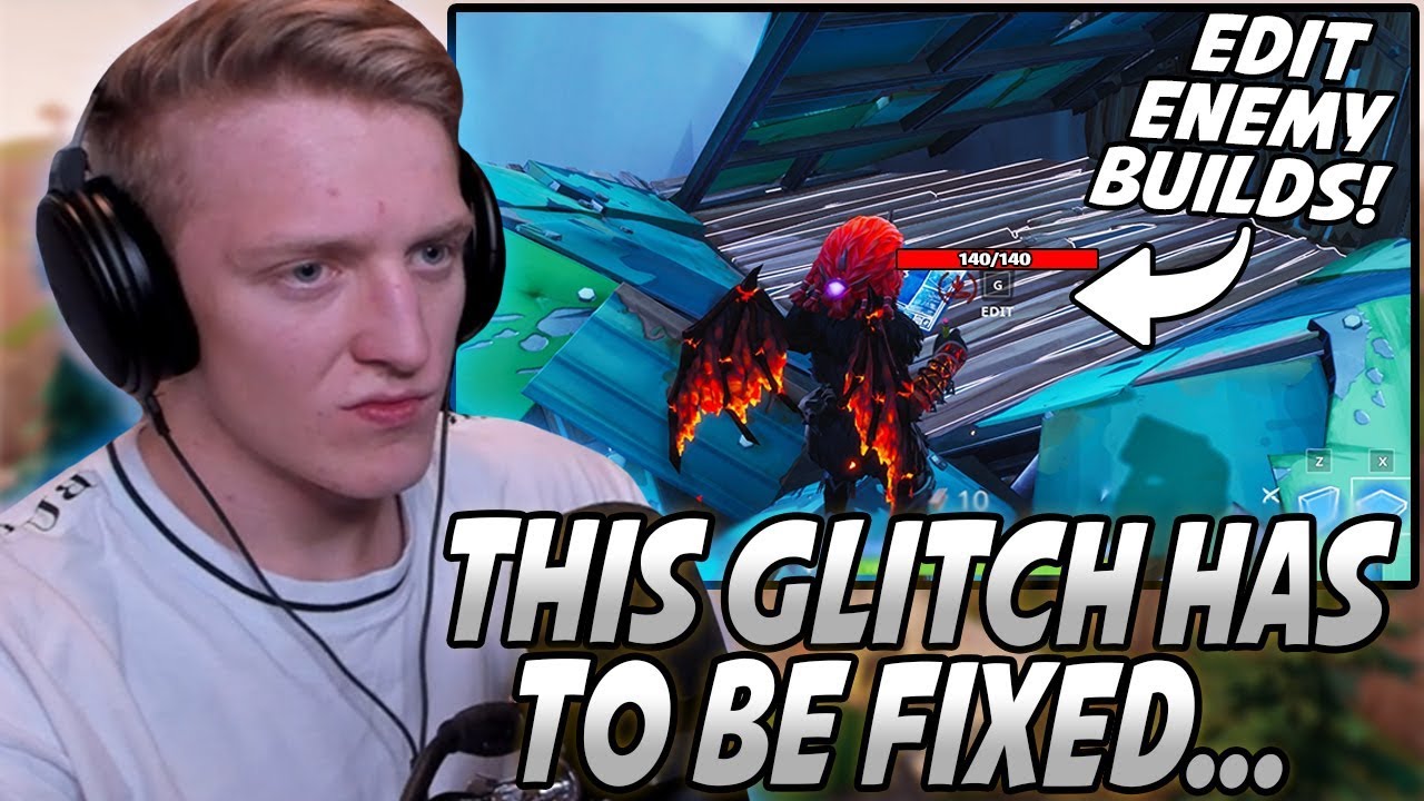 Tfue GOES OFF After Seeing The New GLITCH That Lets You Edit Enemies Builds!