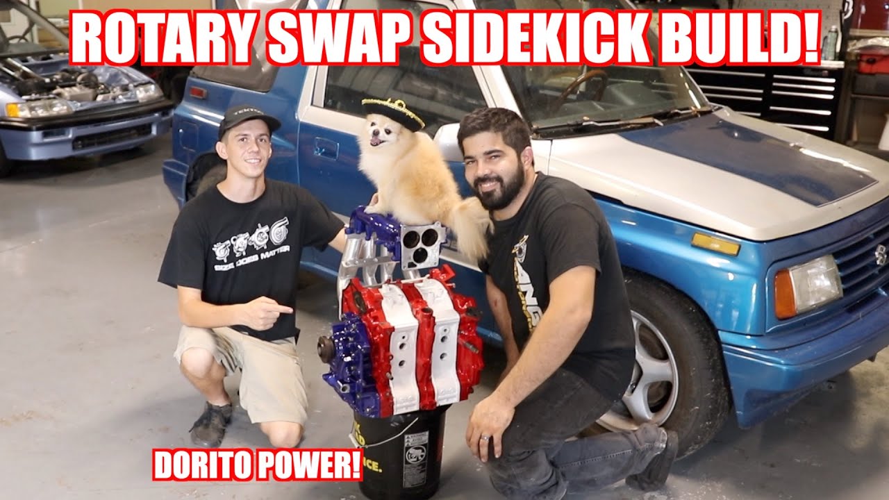 Introducing The New 13B ROTARY Swap For The Sidekick!