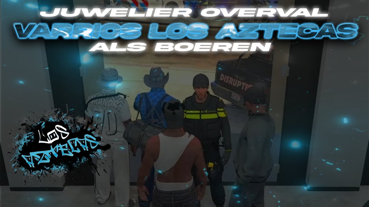 Juwelier overval als boeren - Varrios Los Aztecas | SRP