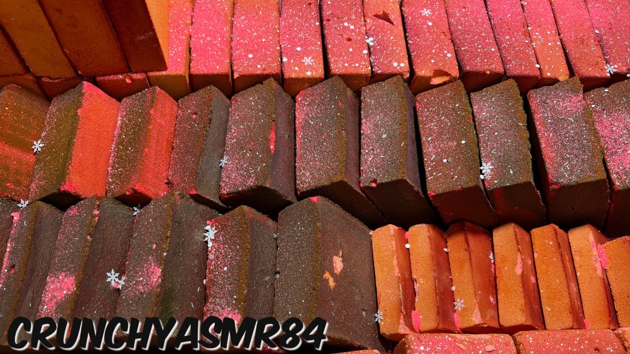 50+ Orange & Pink Blocks & Bars | Oddly Satisfying | ASMR | Sleep Aid