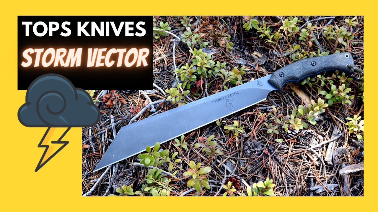 Storm Vector Viking Machete by TOPS KNIVES