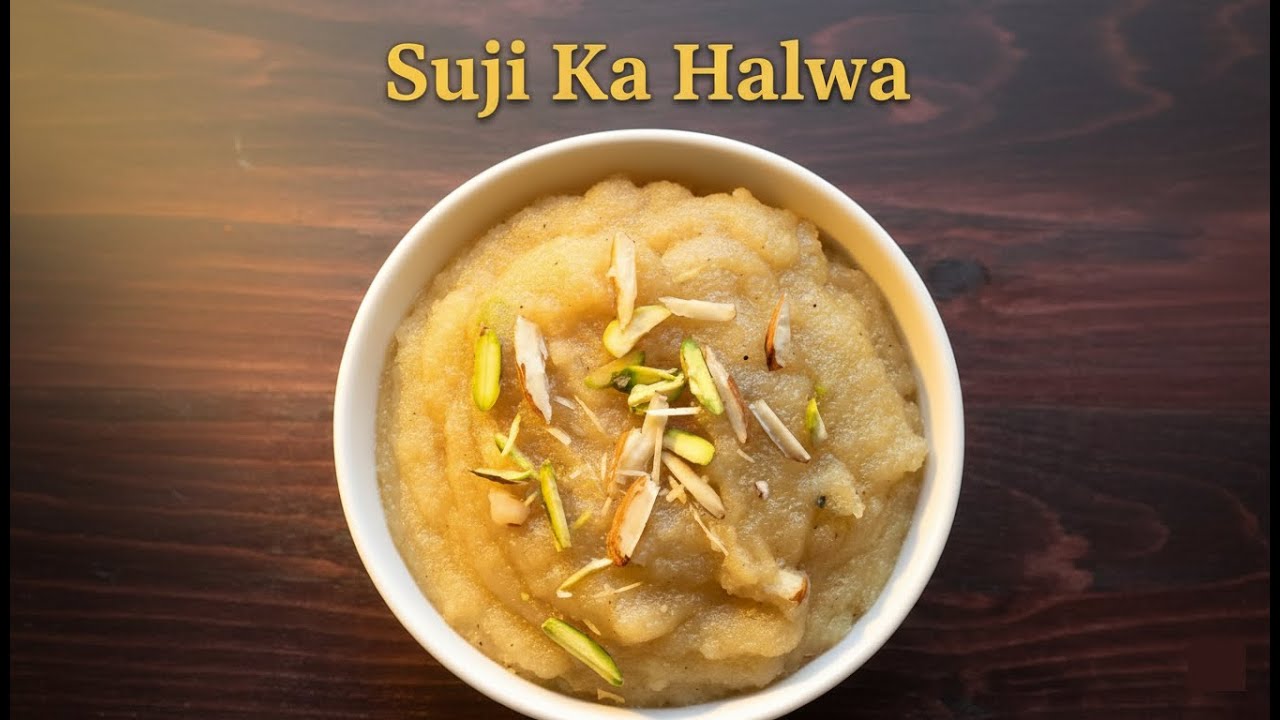 Suji Ka Halwa Recipe | Perfect Sooji Halwa Sirf 10 Minute Mein | Asli Desi Taste