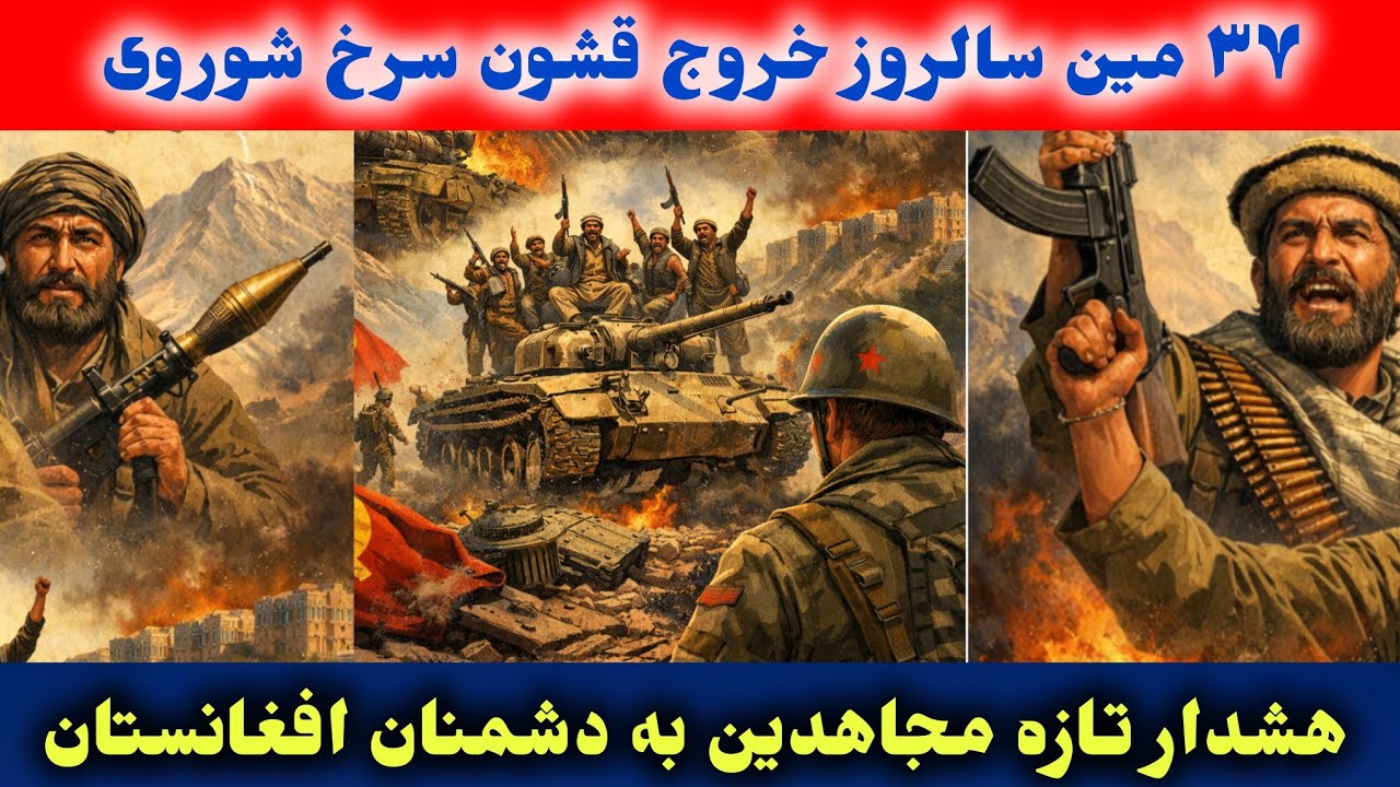 خروج قشون سرخ شوروی از افغانستان 