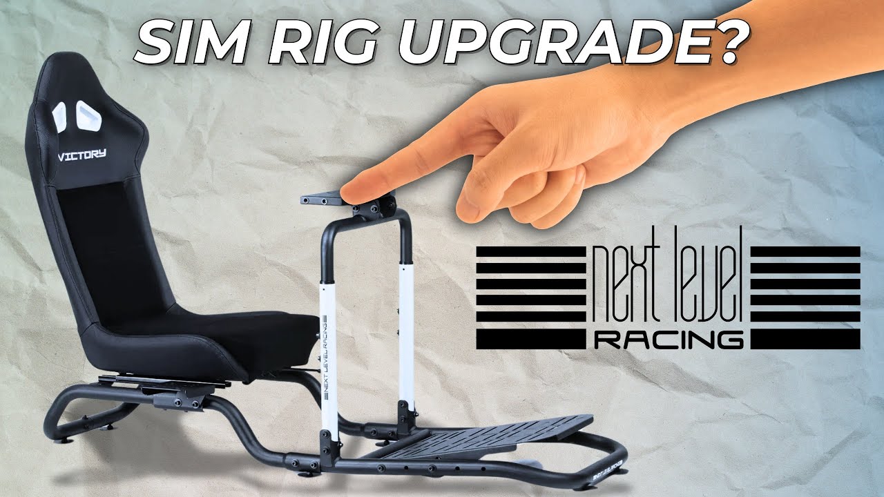 BEST SIM RACING UPGRADE? – Next Level Racing Victory Seat Add-On