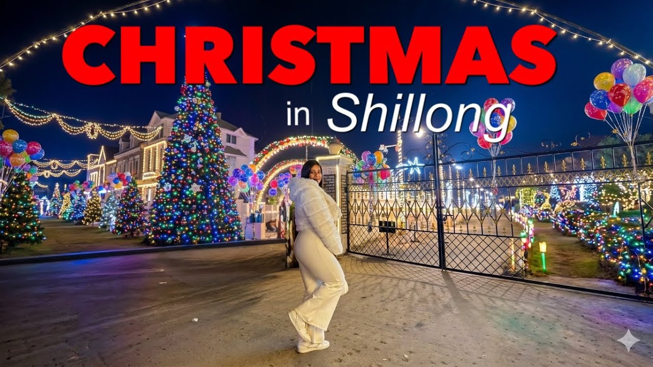 Christmas in Shillong| Hidden spot in Meghalaya Lum’er Pyngngad #assamesevlog#travel#northeastindia