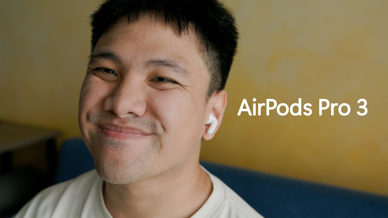 Tôi đánh giá về AirPods Pro 3 | Bass đã mạnh hơn, chống ồn quá kinh khủng!