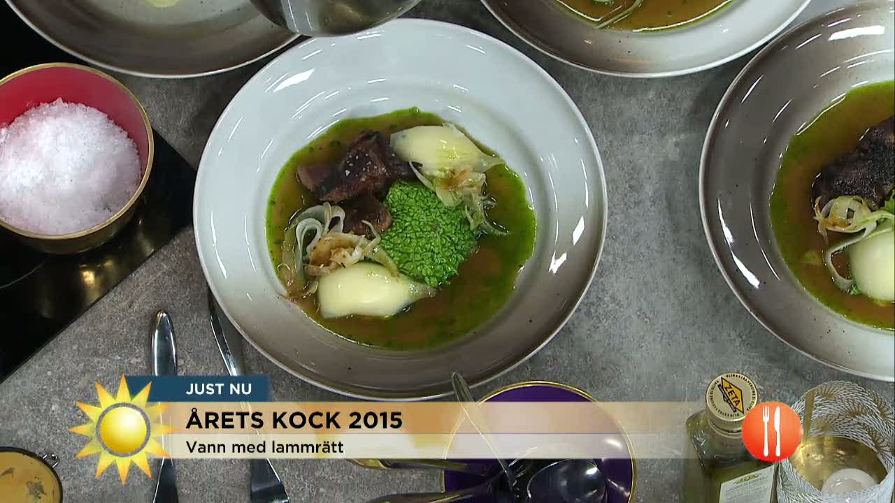 Kolgrillad lammbog - ett vinnande koncept - Nyhetsmorgon (TV4)