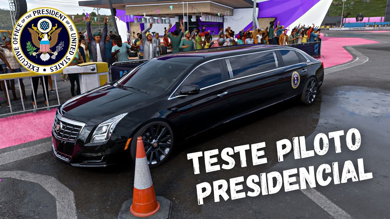 Teste para Motorista do Presidente dos EUA - Forza Horizon 5