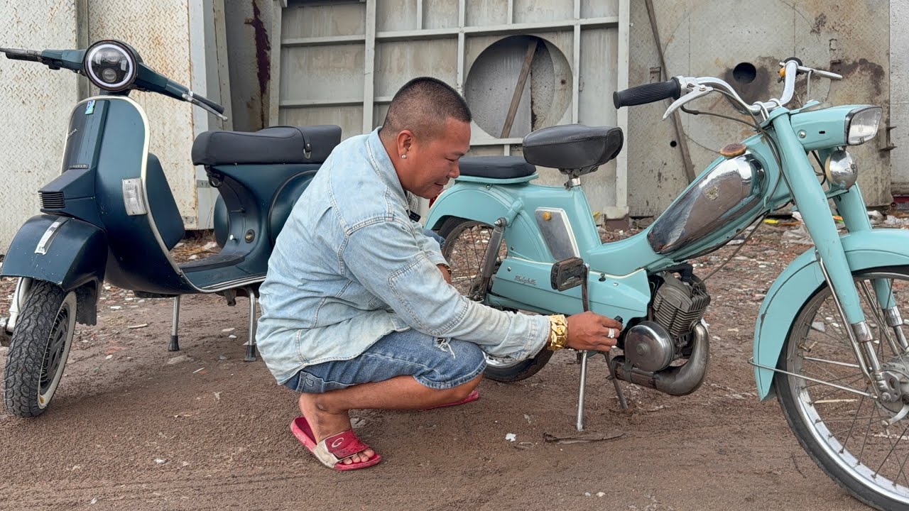 Mobylette & Vespa Px dành cho ae sưu tầm. Giá siêu dễ thương ( đã bán )