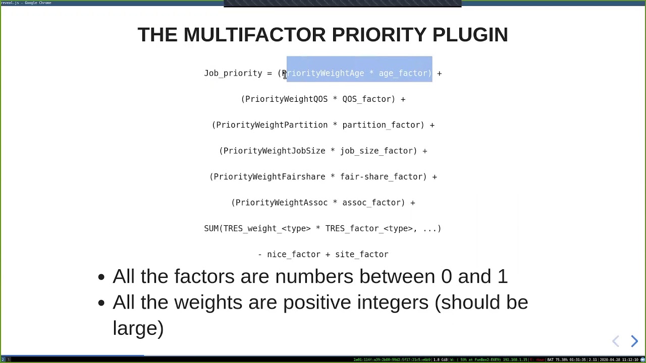 Michele Mesiti: A brief overview of the Slurm job scheduling algorithm