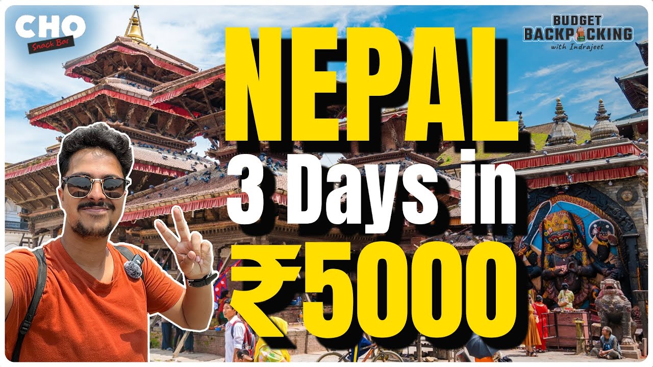 3 Days in ₹5000 | Kathmandu | Budget Backpacking - Season 3 | #Nepal #Bha2Pa