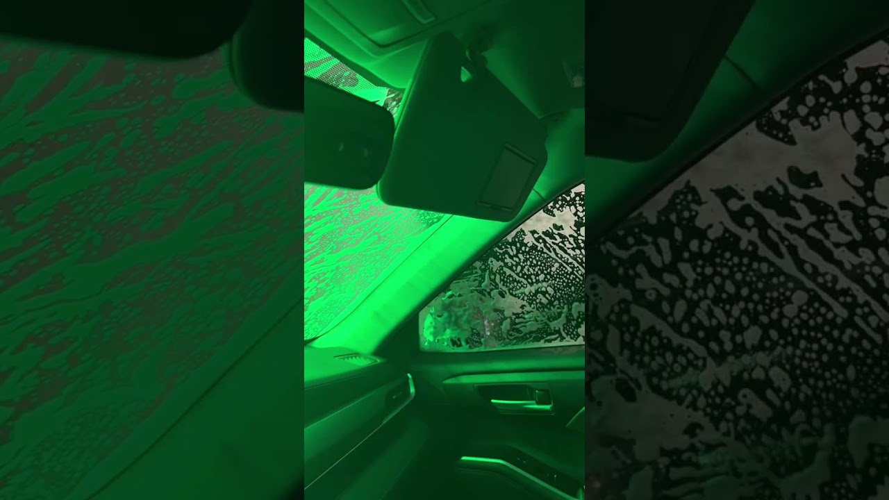 Así se lavan los carros en estados unidos #viral #cleaning #car #momlife 