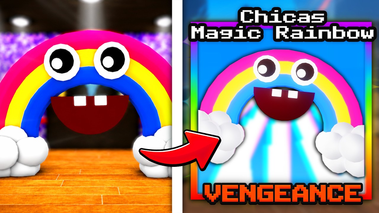 Я ВЫБИЛ 1% CHICAS MAGIC RAINBOW в Five Nights TD 2.. (PVP ЮНИТ)