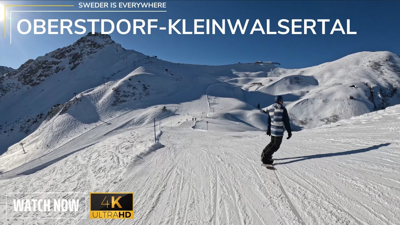 Skiing at Oberstdorf-Kleinwalsertal | Allgäu, Germany | January 2026 | 4K