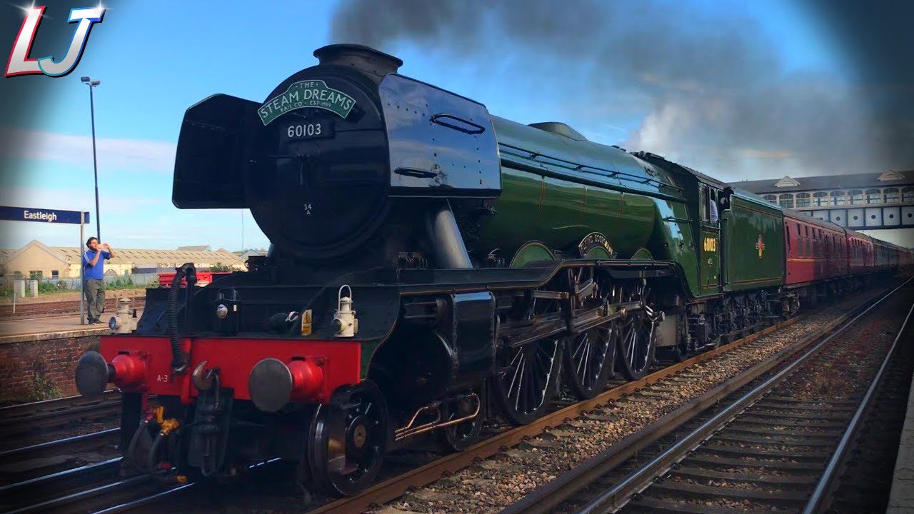 Chasing Down The Flying Scotsman in Eastleigh (6/6/21)
