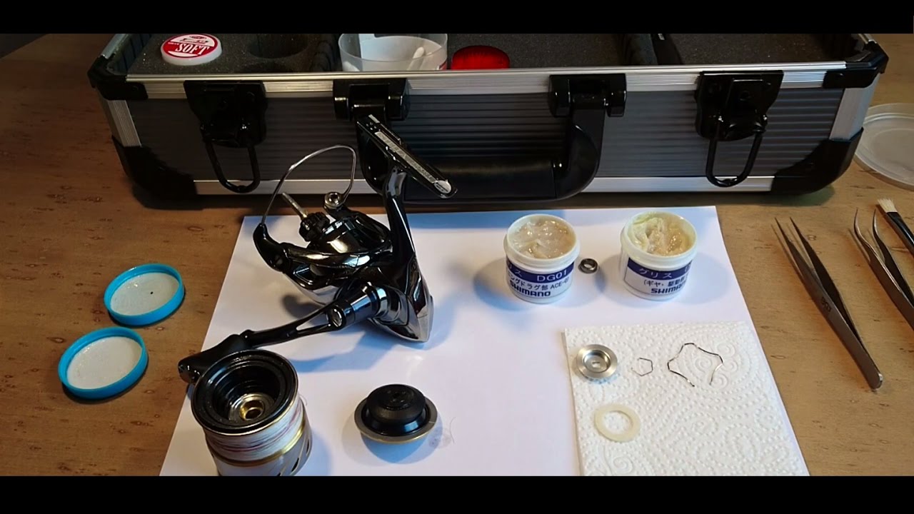 (LT) Ritės stabdžio profilaktika / Reel drag maintenance