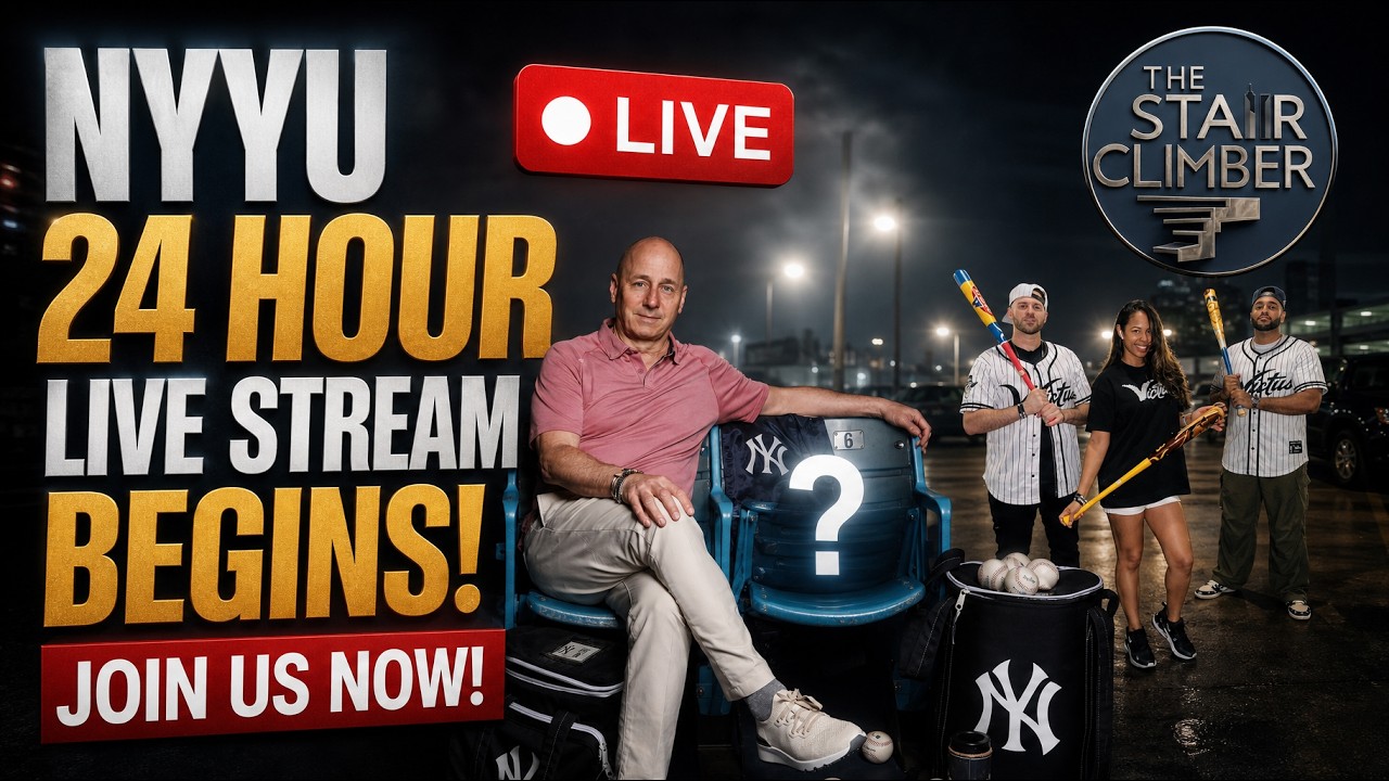 🔴 LIVE: 24-Hour Charity Stream | MLB Trade Deadline Day Begins! NYY UNDERGROUND