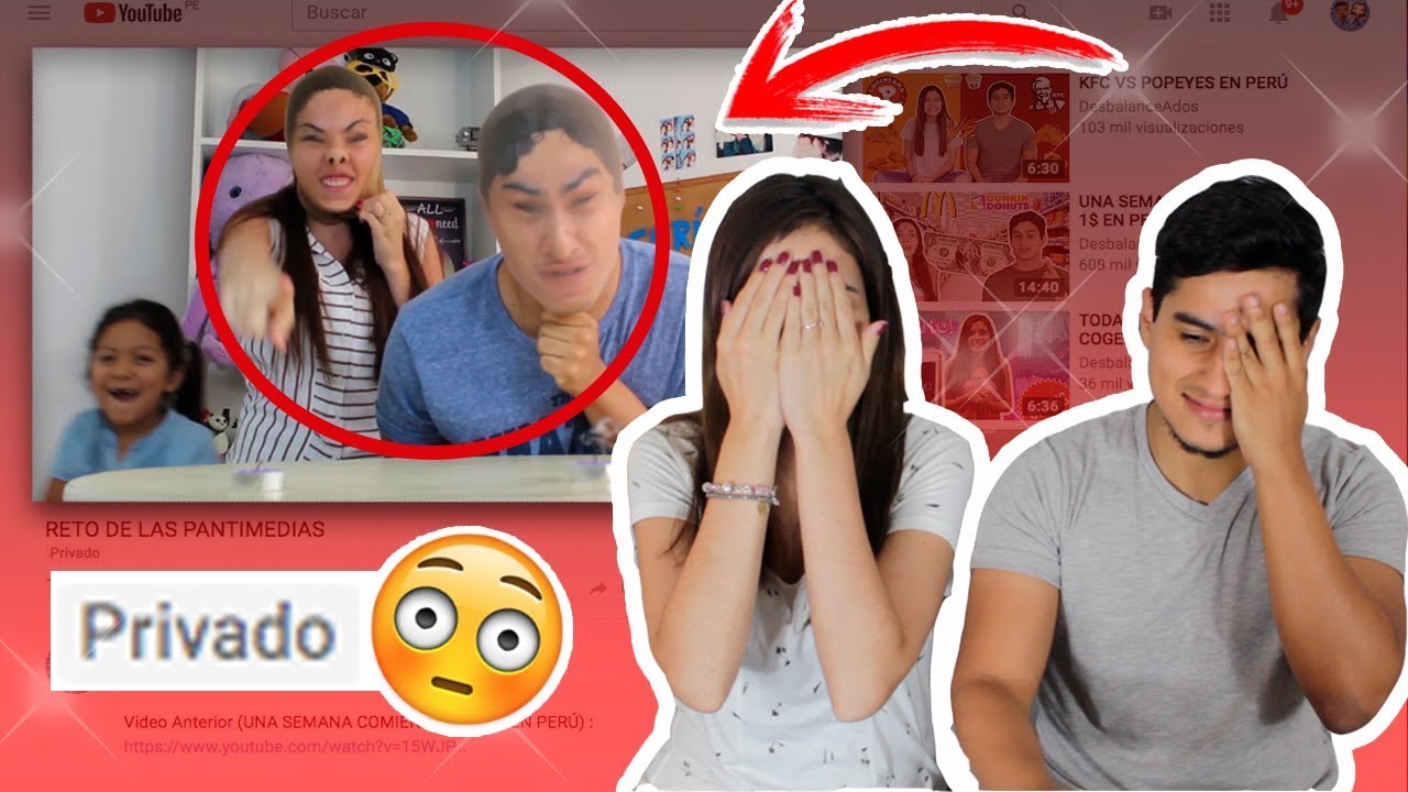 REACCIONANDO A NUESTROS VIDEOS OCULTOS | DesbalanceAdos