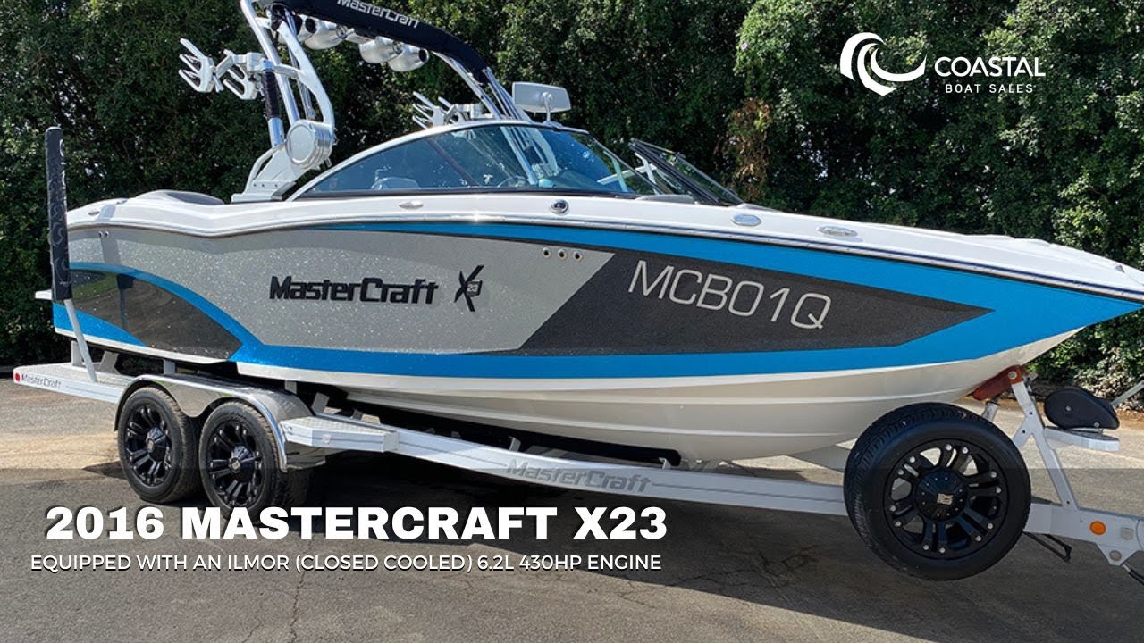 Coastal Boat Sales: 2016 Mastercraft X23