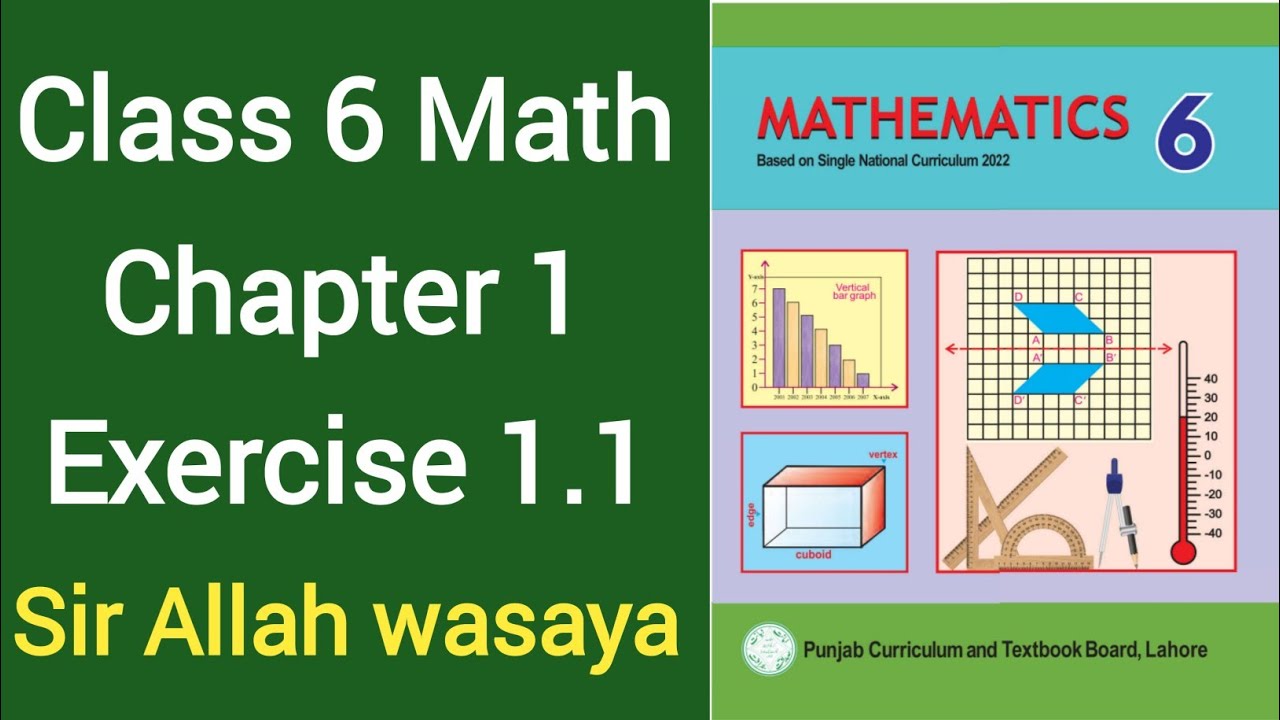 Class 6 Math New Book Chapter 1 Exercise 1.1 | Class 6 Math New Book Unit 1 Exercise 1.1